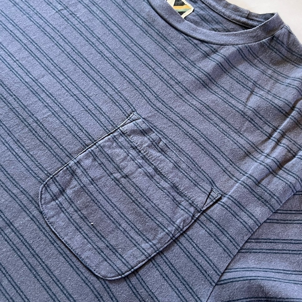 Voyager Striped Tee - Navy - Large - Picture 2 of 4